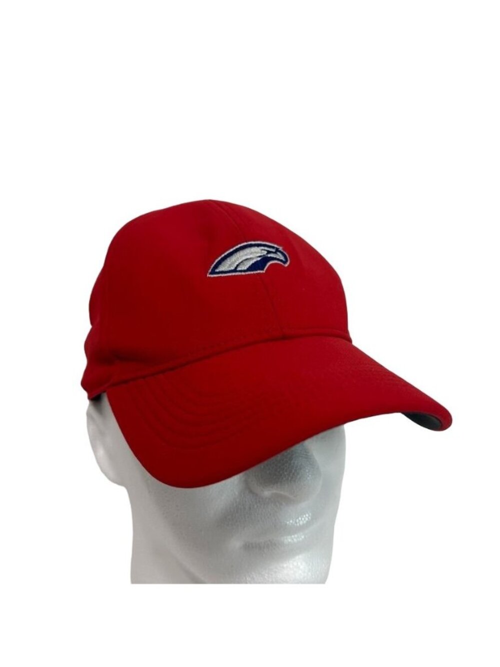 NIKE Custom EAGLE Logo Hat Red Legacy91 Series Dri Fit Strapback Cap